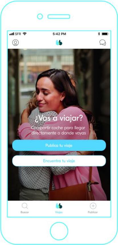 App de BlaBlaCar.