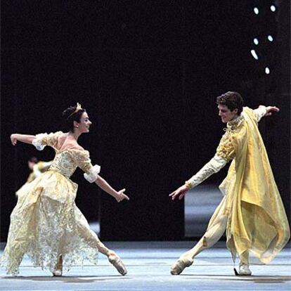 Alessandra Ferri y Roberto Bolle, en <i>Europa reconocida</i>.