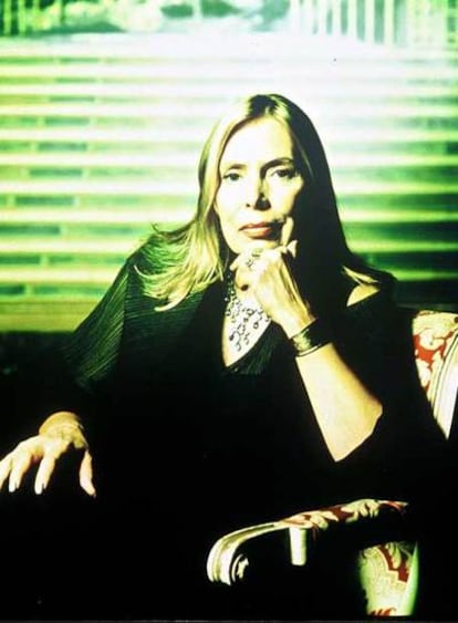 La cantautora canadiense Joni Mitchell.