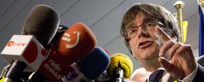 Carles Puigdemont, candidato de Junts per Catalunya.