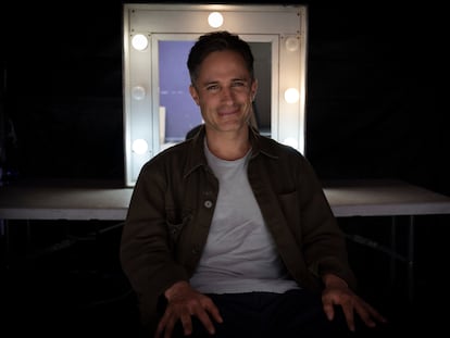 Gael García Bernal en su camerino de Ciudad de México.