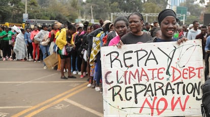 Protesters in Nairobi, Kenya, September 4, 2023