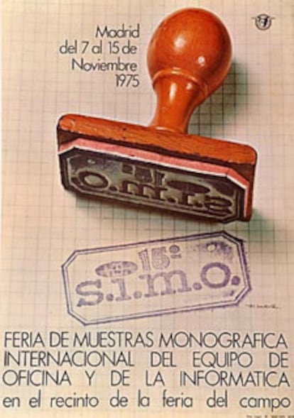 Feria de muestras monográfica internacional del equipo de oficina y de la informática. Madrid, del 7 al 15 de noviembre de 1975.