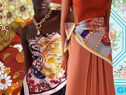 El pañuelo de seda, el accesorio que arrasará esta primavera