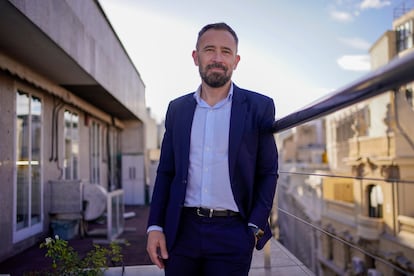 Denis Itxaso, consejero de Vivienda y Agenda Urbana del Pas Vasco, en la delegacin del Gobierno vasco en Madrid.