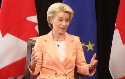 Úrsula von der Leyen, presidenta de la Comisión Europea.