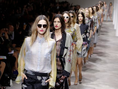 Dries Van Noten en la Semana de la Moda de París