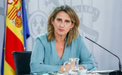 La vicepresidenta tercera, Teresa Ribera
 EUROPA PRESS