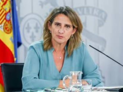 La vicepresidenta tercera, Teresa Ribera
 EUROPA PRESS