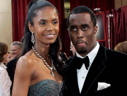 Kim Porter y Sean 