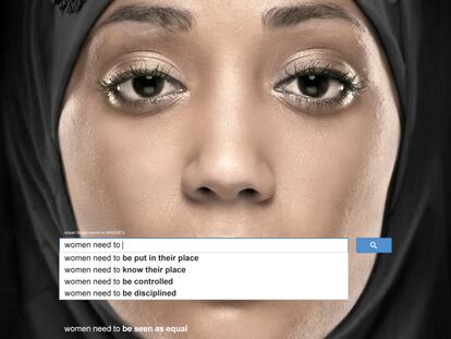 Sexismo en la barra de Google