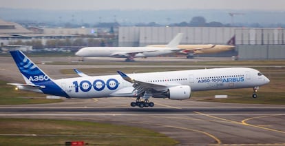 Modelo Airbus A350-1000. 