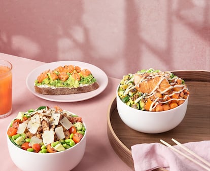 Boles de arroz de Poke House.