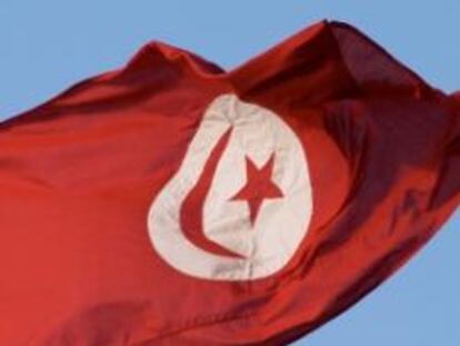 La bandera tunecina