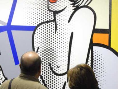 'Desnudo con busto', obra de Roy Lichtenstein.