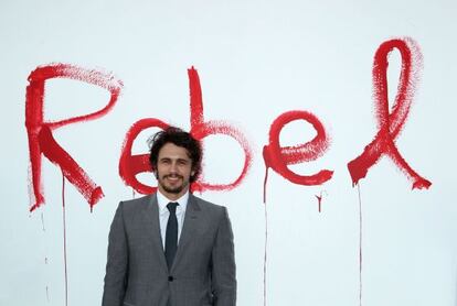 James Franco, en mayo pasado en Los &Aacute;ngeles, durante la presentaci&oacute;n de la pel&iacute;cula &#039;Rebel&#039;. 