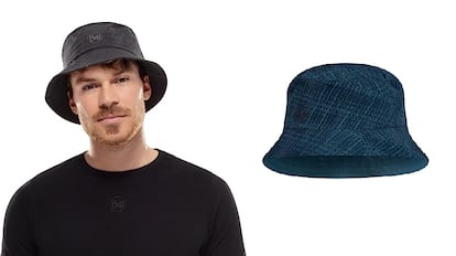 Dos de los colores en los que está disponible este 'bucket hat'. BUFF TRECK.