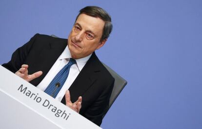 El presidente del BCE, Mario Draghi.