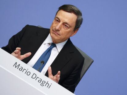 El presidente del BCE, Mario Draghi.