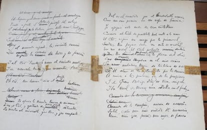 Cartas de Carlos Edmundo de Ory a sus amigos escrtirores.