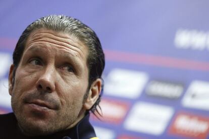 Cautious: Diego Pablo Simeone.