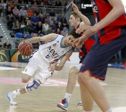 Rudy Fernández ante Fabien Causeur