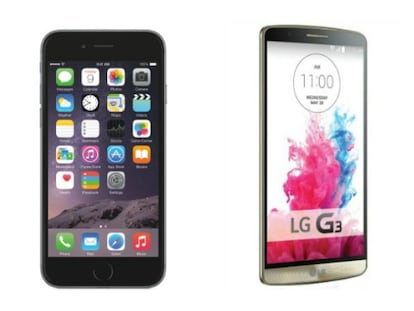 L'iPhone 6 i l'LG G3, premiats al Mobile World Congress.