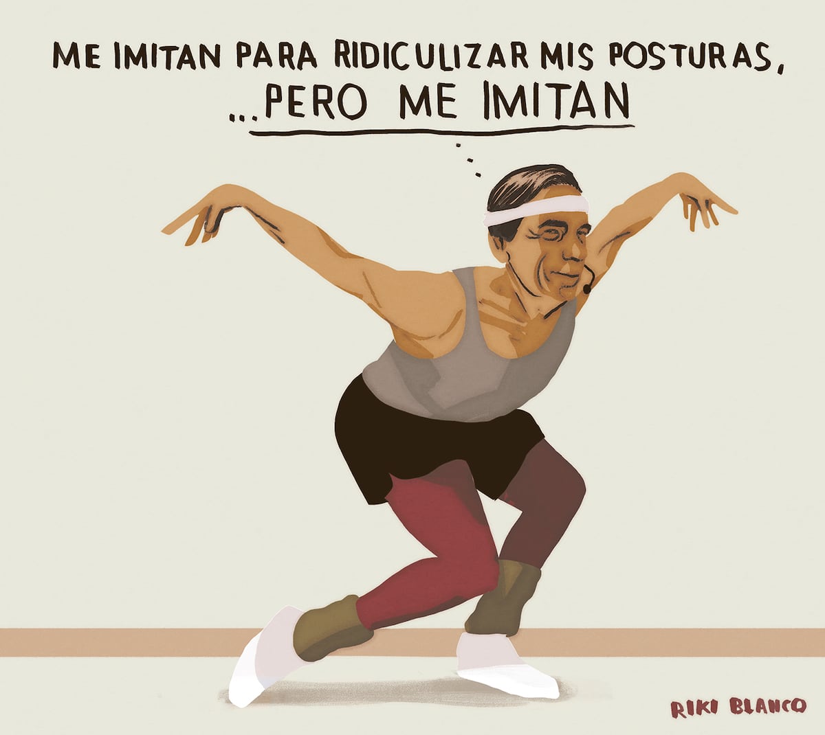 Riki Blanco: imitaciones
