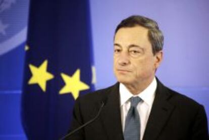 El presidente del BCE, Mario Draghi.