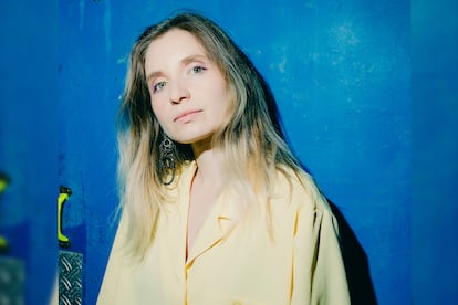 Compositora residente Tamara Miller.