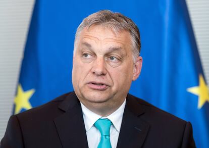 El primer ministro húngaro, Viktor Orban, en el Bundestag alemán, en una fotografía de archivo de julio de 2018.