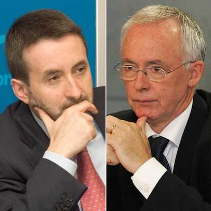 Josu Jon Imaz y Joseba Azkarraga.