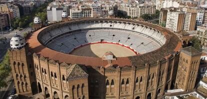 La plaza de toros La Monumental de Barcelona