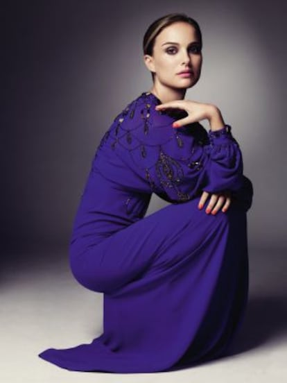 Natalie Portman en el homenaje a Dior.