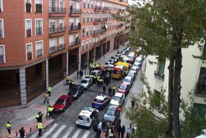 Una imagen de la calle en la que ha tenido lugar el tiroteo.