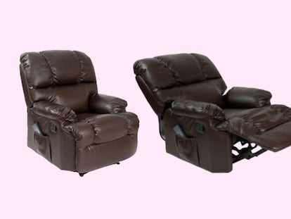 Este sillón relax de Cecotec está equipado con motores de masaje y función de calor.