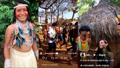 Jóvenes indígenas de Brasil utilizan sus redes sociales para promover sus culturas.