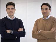 Pablo Mazón, CEO y fundador de Movertis (izquierda), y Francisco Guillem, CEO y fundador de Localizador Sherlog (derecha).