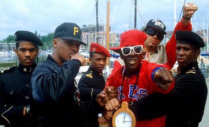 Public Enemy, a finales de los años ochenta. 