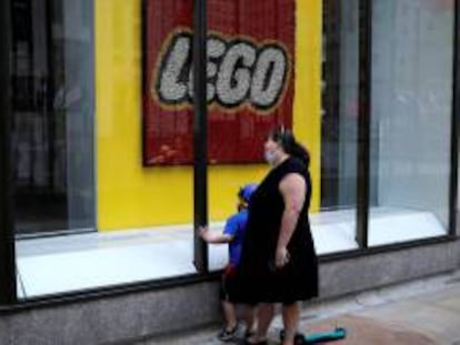 Tienda de  Lego en el Rockefeller Center, en Manhattan, New York.