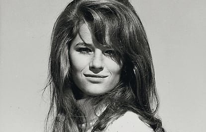 Rampling en 1967. Había debutado en la gran pantalla un año antes con 'Georgy Girl'.