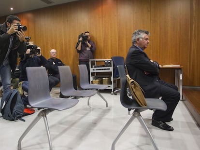 Juan Antonio Roca, el pasado diciembre en la Audiencia de Málaga.