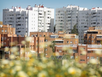 Vista de viviendas en la localidad Camas, Sevilla.