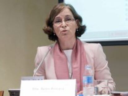 La presidenta de Sareb, Bel&eacute;n Romana.