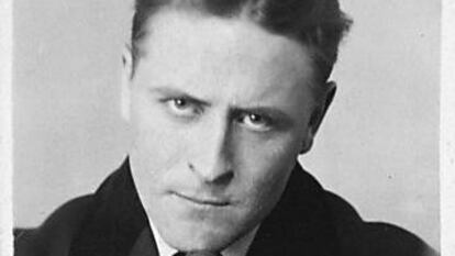 El escritor Francis Scott Fitzgerald.