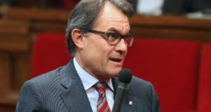 El presidente de la Generalitat, Artur Mas.