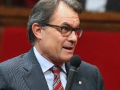 El presidente de la Generalitat, Artur Mas.