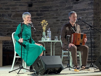 Anna Roig i Carles Belda actuan al festival de Música de Casserres.