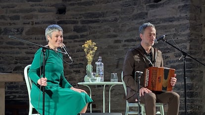 Anna Roig i Carles Belda actuan al festival de Música de Casserres.