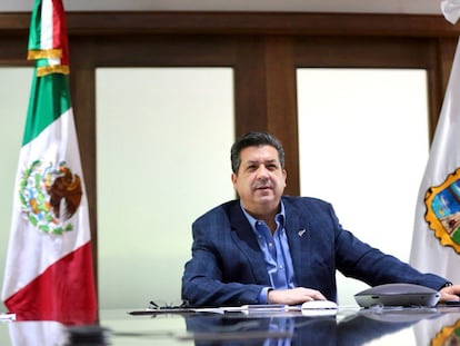Francisco Javier Cabeza de Vaca en Ciudad Victoria (Estado de Tamaulipas), en mayo de 2021.